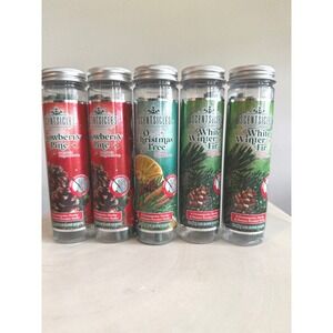 NEW Scentsicles Scented 5 Lot Snowberry Pine White Winter Fir Christmas Tree